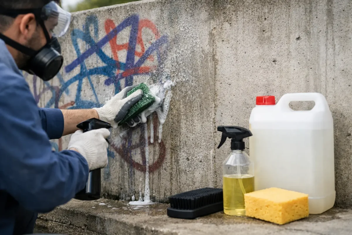 Aký odstraňovač graffiti na betón kúpiť